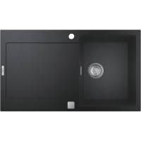 Мойка GROHE K500 с одной чашей, 860 x 500 мм, черный гранит (31644AP0) Мойка GROHE K500 с одной чашей, 860 x 500 мм, черный гранит (31644AP0)