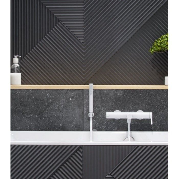 Душевой гарнитур точечный EXCELLENT Loka AREX.SET.023WH (белый мат)