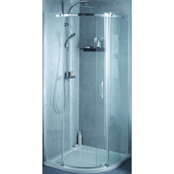 Душевое ограждение JACOB DELAFON CONTRA (90*90) E22R90R-GA (раздвижная, хром), шт