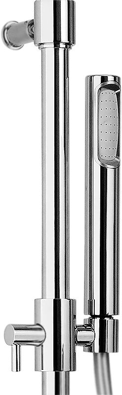 Душевая система Webert Azeta New AA980507 Хром с верхним душем PVC
