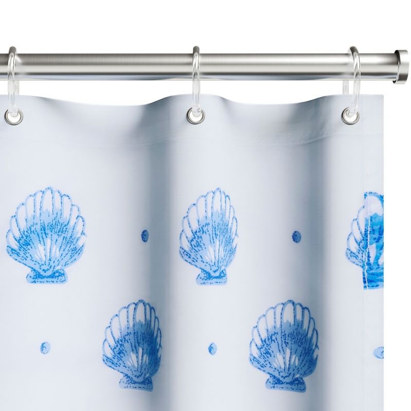 Штора для ванны Fora PH69 Голубой Жемчуг