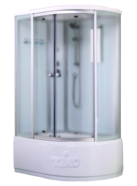 Душевая кабина Timo Standart Silver Fabric T-6620SFL, 120x85x220