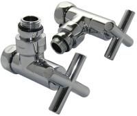 Вентиль для полотенцесушителя Aquanet 3/4" x 1/2"г/ш, угловой крест, отражатель SMT8200SCH0405/2C Вентиль для полотенцесушителя Aquanet 3/4" x 1/2"г/ш, угловой крест, отражатель SMT8200SCH0405/2C
