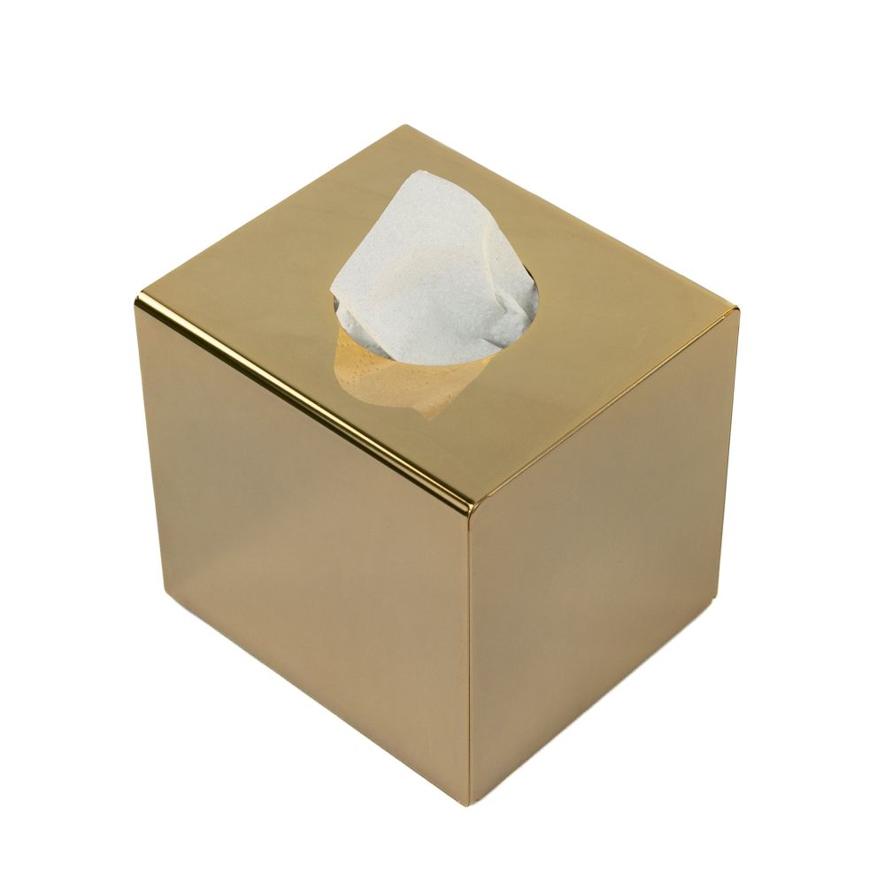 Stil Haus, емкость для бумажных салфеток, цвет золото, артикул 1122(16)