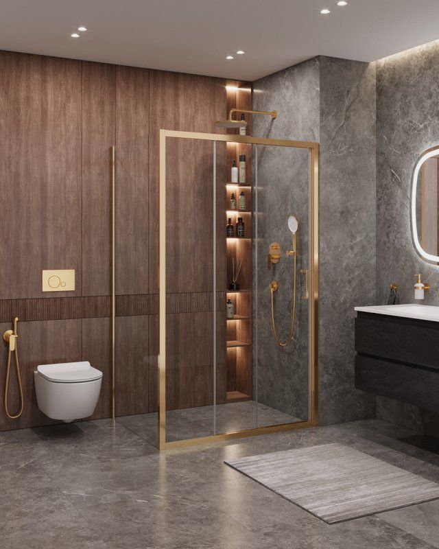 MOLVENO-AHF-31-100/80-C-CR-IV Душевой уголок, артикул MOLVENO-AHF-31-100/80-C-CR-IV