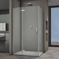 Душевой угол Veconi Rovigo RV-064, 1200x1000x1950 хром, стекло прозрачное