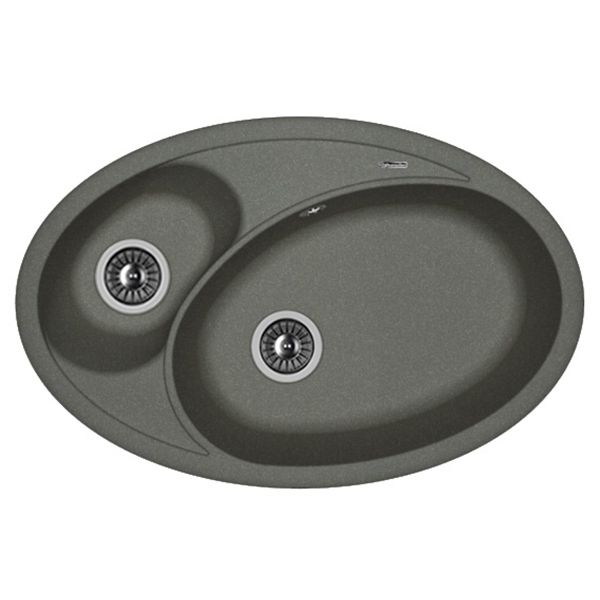 Кухонная мойка Florentina Селена 20.265.E0780 Антрацит