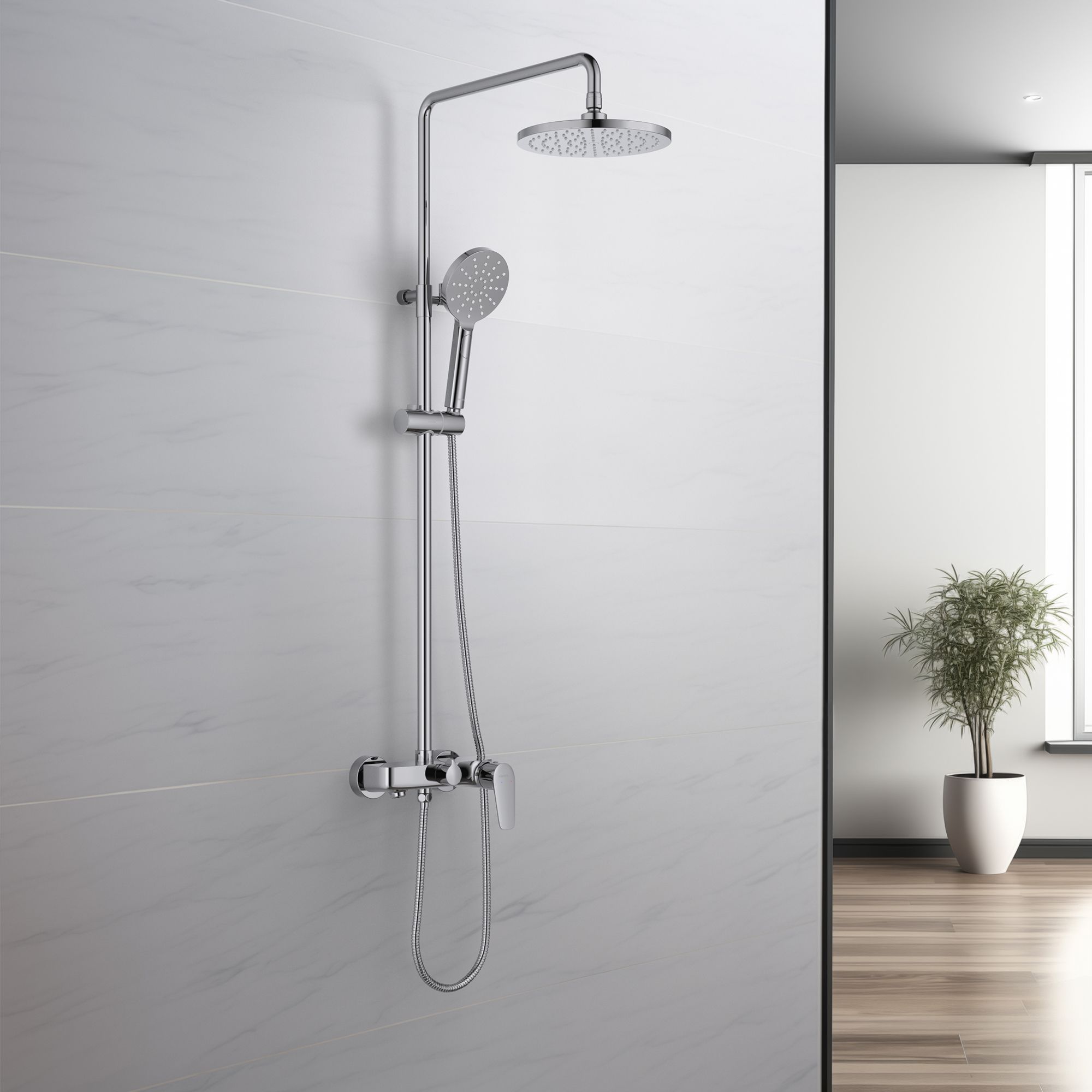 Душевая система AQUATEK AQ2140CR БЕТТА Душевая система AQUATEK AQ2140CR БЕТТА