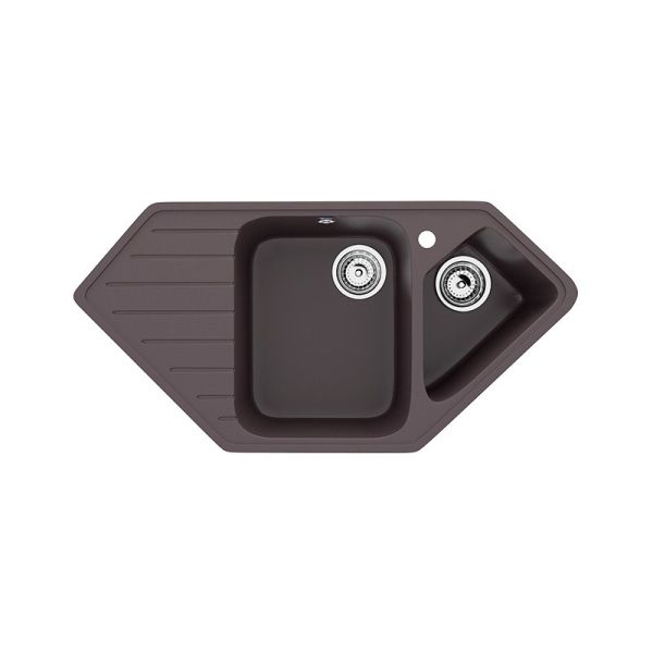 Кухонная мойка Ulgran U-409-345, шоколад