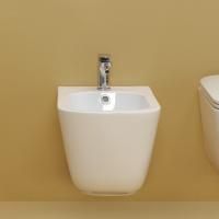 Kerasan Tribeca Биде подвесное 55см, c 1 отв под смеситель, c креплением WB9N, цвет: белый