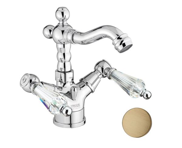 Смеситель для биде Fiore GIOIELLI (SWAROVSKI®) 08ZZ0635, бронза