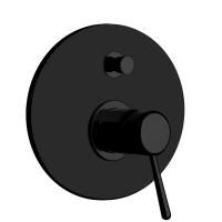 Gessi Goccia Встраиваемый однорычажный смеситель с переключателем(внешние части), цвет: черный