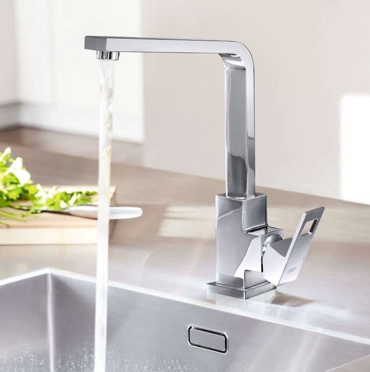 Смеситель для кухни GROHE Eurocube, хром (31255000)