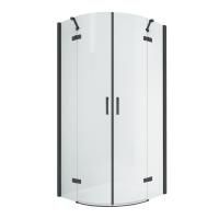 Душевое ограждение NEW TRENDY NEW MERANA BLACK 90x90x195 K-0536 (черный)