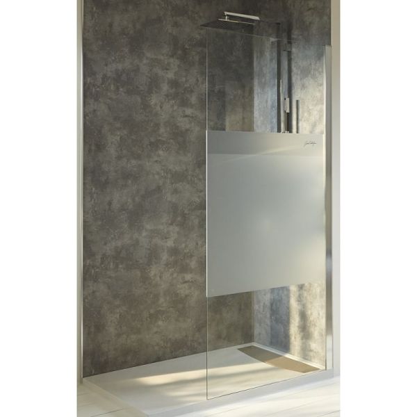 E22WD120-GA ограждение CONTRA фиксированное /120х200/ (матов. стекло)