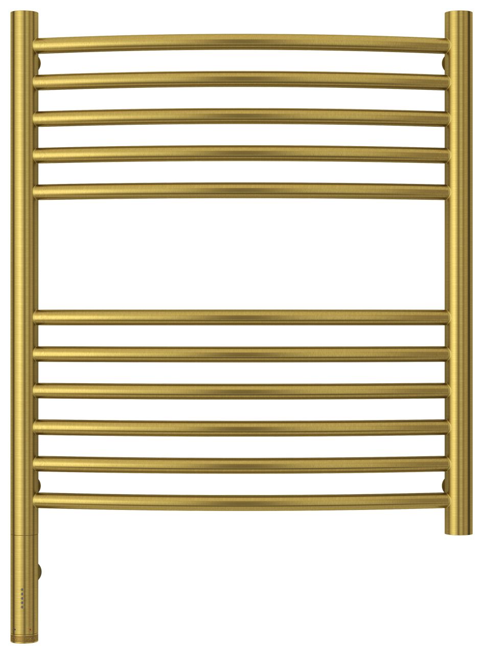 Полотенцесушитель электрический "БОГЕМА 3.0" 600х500 / МЭМ левый (Состаренная латунь)
