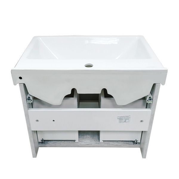 Тумба с раковиной Comforty Никосия 60 4138879 подвесная Дуб белый Тумба с раковиной Comforty Никосия 60 4138879 подвесная Дуб белый