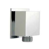 QUADRA Штуцер душевой, 1/2"x1/2", хром