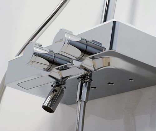 Душевая система WasserKRAFT Thermo A11301 с термостатом Хром