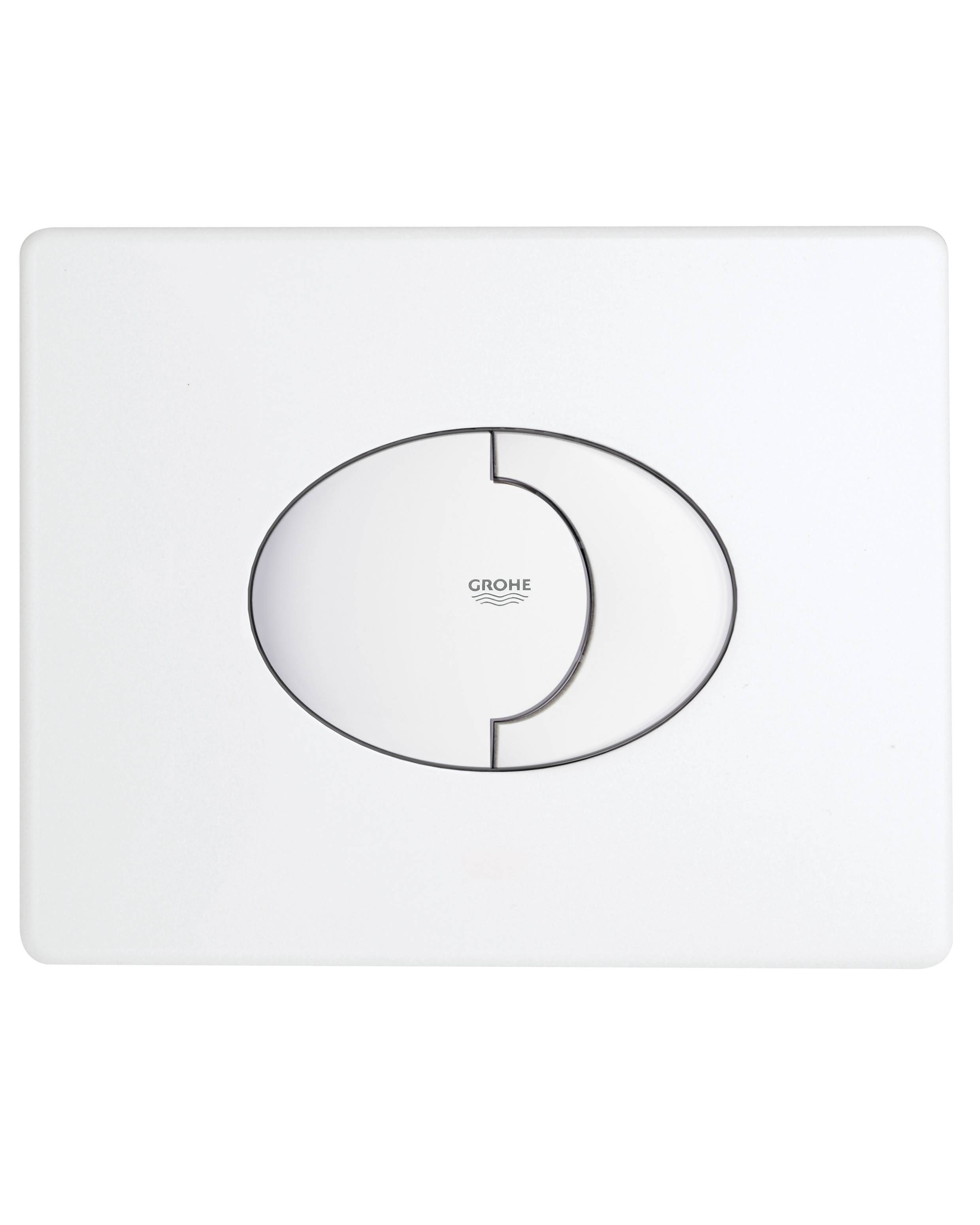 Панель смыва для унитаза GROHE Skate Air горизонтальная (3 режима смыва), альпин-белый (38506SH0)