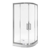 Душевое ограждение EXCELLENT Серия 600 90х90 полукруг (хром)