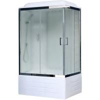 Душевая кабина Royal Bath BP 120х80 RB8120BP6-WC-CH-L стекло матовое задняя стенка Белая Душевая кабина Royal Bath BP 120х80 RB8120BP6-WC-CH-L стекло матовое задняя стенка Белая
