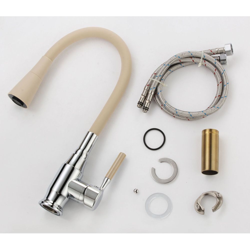 Смеситель для кухни Savol S-2805AM12, хром