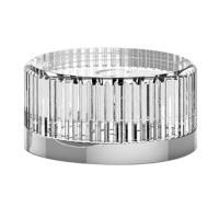 Fantini Venezia Ручка для смесителя, правая, стекло, "С" (холодная вода), цвет: Хром-Черный