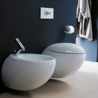 Laufen Alessi One Биде подвесное 585x390x355мм, с 1 отв. под смеситель, с покр. LLC, цвет: белый