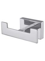 Двойной крючок для ванной WONZON & WOGHAND FLAT, Хром (WW-9725)