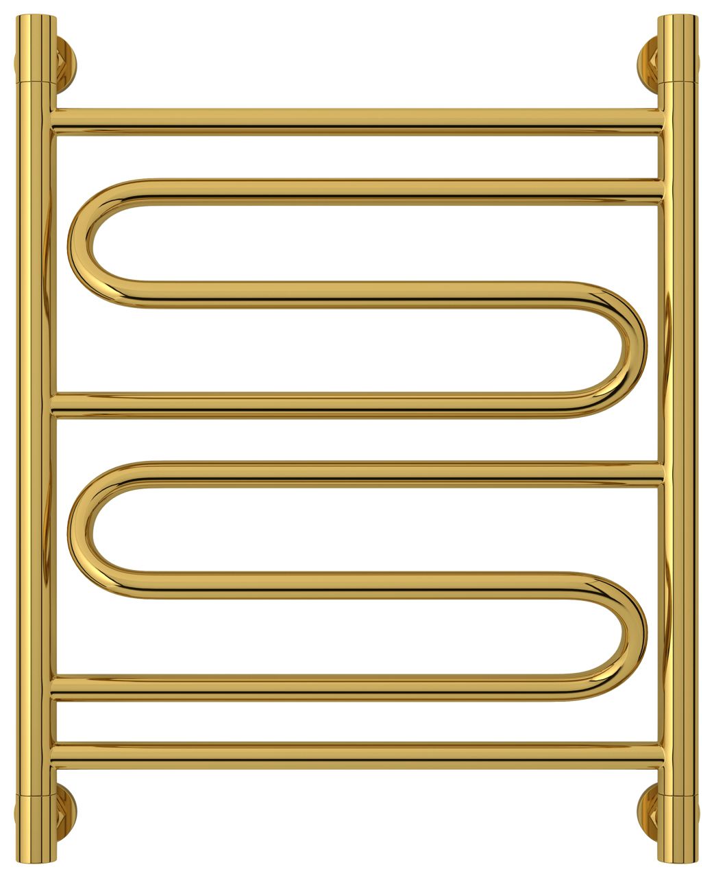Полотенцесушитель водяной "ЭЛЕГИЯ+" 600х500 (ЗОЛОТО)