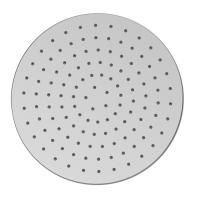 Bossini Nobu Душевая лейка из нерж. стали Nobu Ø 280 мм самоочищающаяся на шарнире на 1/2&quot; F..,цвет  Mat brushed S.S.