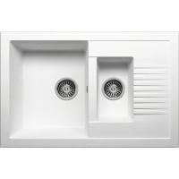 Кухонная мойка Polygran F-21 №26 77 Белая