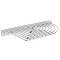 Угловая полочка SMART из проволоки, латунь, 200x20x123 мм, хром, Sapho