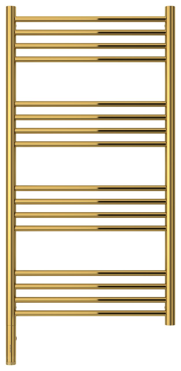 Полотенцесушитель электрический "БОГЕМА 3.0" прямая 1000х500 / МЭМ левый (Золото)