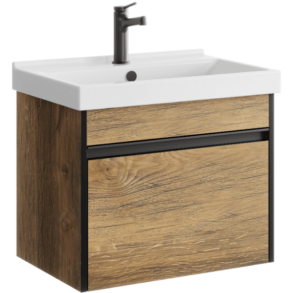 "Urban" тумба под умывальник, цвет дуб балтийский, URB0106DB, ТМ «AQWELLA»