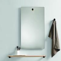 Agape Dot line Прямоугольное зеркало, 80x45см, с полированной кромкой, цвет: черный Agape Dot line Прямоугольное зеркало, 80x45см, с полированной кромкой, цвет: черный