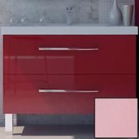 Тумба с раковиной SanVit Сольвейг 100 ksolv100 в цвете Ral Розовый глянец Тумба с раковиной SanVit Сольвейг 100 ksolv100 в цвете Ral Розовый глянец