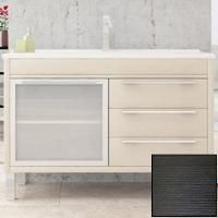 Тумба с раковиной SanVit Новелла Lux 120 knoveln120 с фактурой под дерево Венге Тумба с раковиной SanVit Новелла Lux 120 knoveln120 с фактурой под дерево Венге