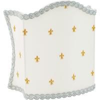 Абажур для светильника Migliore Complementi 683.10 Белый Серебро