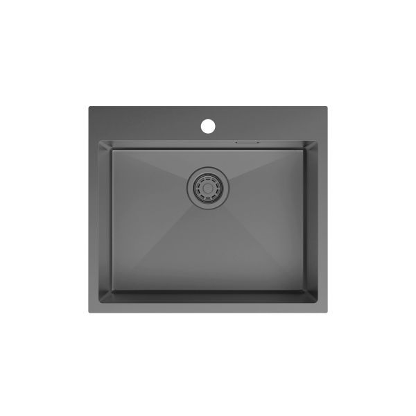 Мойка IDDIS Haze нерж. сталь, графит, 590*510 (HAZ59GMi77)