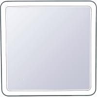 Зеркало "Атлантика 80*80" с подсветкой и часами Зеркало "Атлантика 80*80" с подсветкой и часами