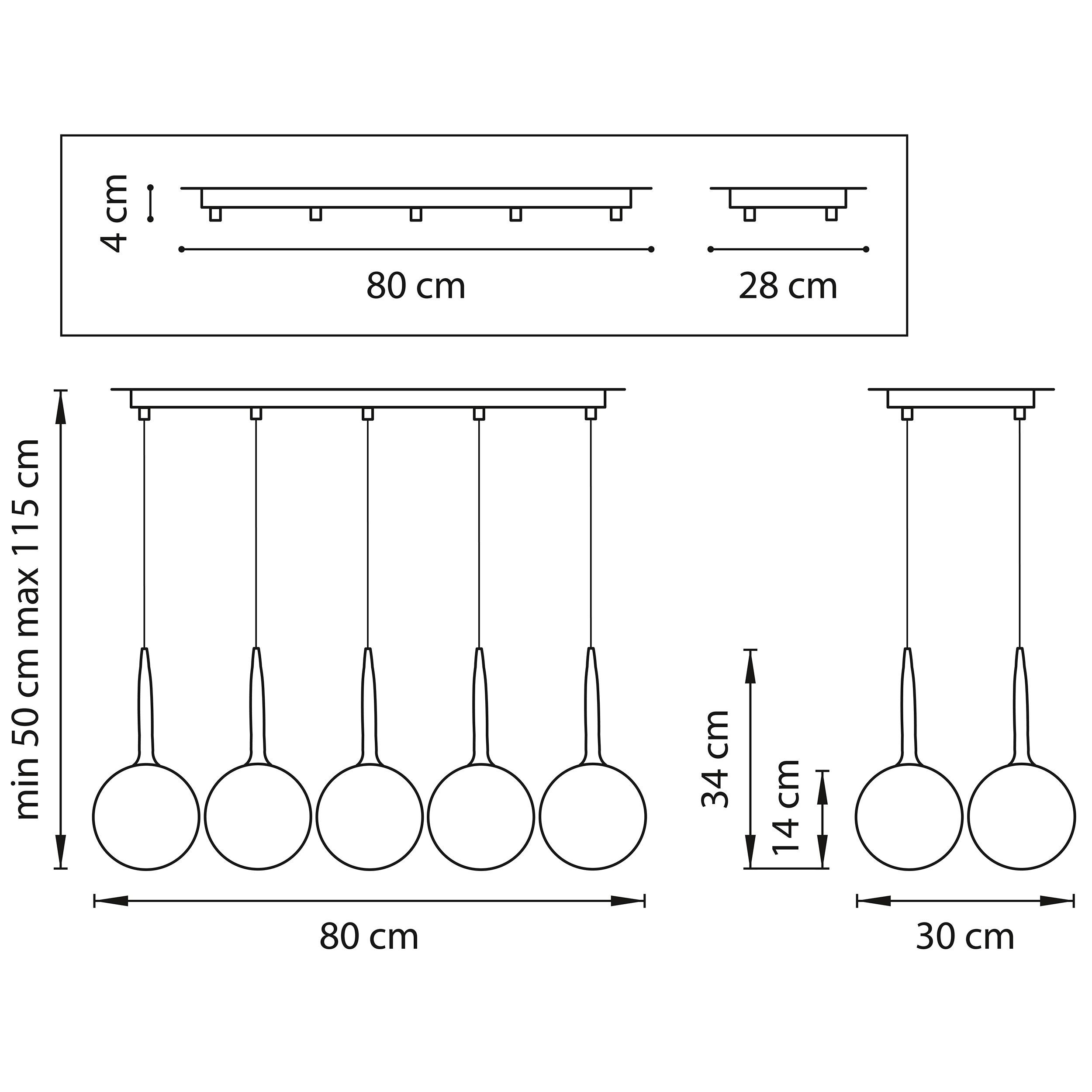 Подвес Globo Lightstar 803080