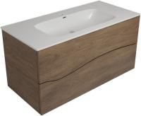 Тумба под раковину Allen Brau Glority 100 1.35002.NW дуб антик