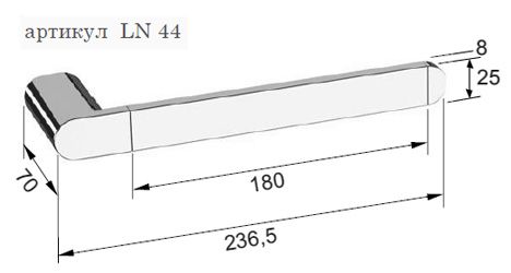 Lounge держатель полотенца RR LN44