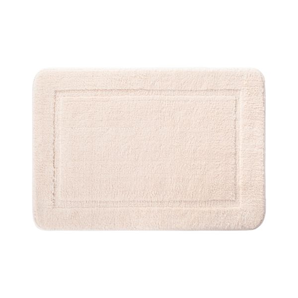 Коврик для ванной комнаты, 90х60, микрофибра, светло-бежевый, IDDIS Promo (PSQL01Mi12)
