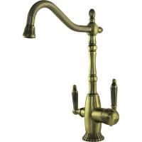 Смеситель для кухни ZorG Sanitary ZR 349 YF BR Бронза