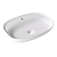Раковина, Alice, Form, Plan Oval, ширина, мм-600, глубина, мм-450, высота, мм-120, тип установки-накладной (настольный), отверстия для смесителя-1, без перелива, донный клапан-необходимо заказать, материал-керамика, вид грязеотталкивающего покрытия-Aligla Раковина, Alice, Form, Plan Oval, ширина, мм-600, глубина, мм-450, высота, мм-120, тип установки-накладной (настольный), отверстия для смесителя-1, без перелива, донный клапан-необходимо заказать, материал-керамика, вид грязеотталкивающего покрытия-Aligla