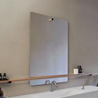 Agape Dot line Прямоугольное зеркало, 110x65см, с полированной кромкой, цвет: черный Agape Dot line Прямоугольное зеркало, 110x65см, с полированной кромкой, цвет: черный