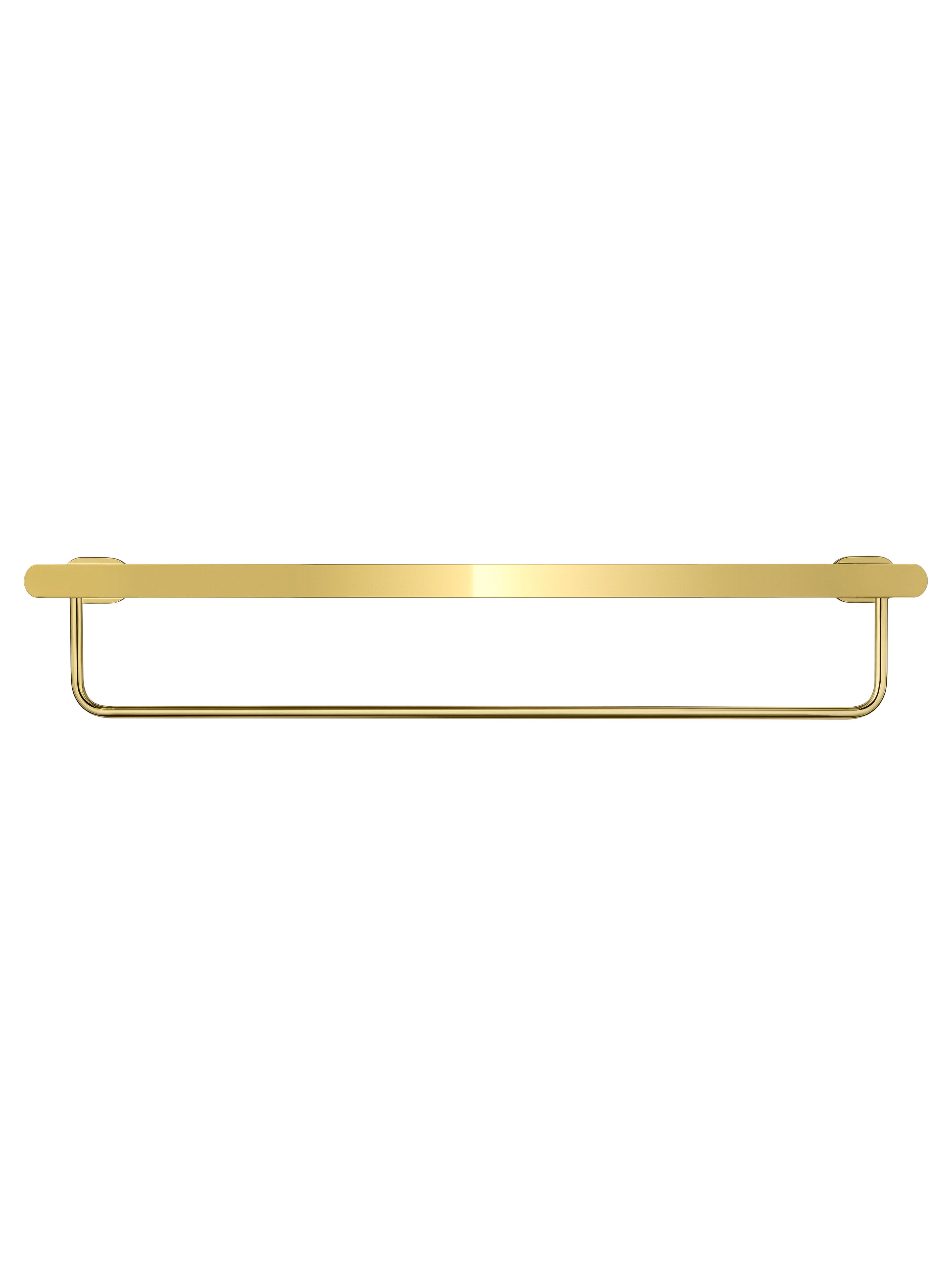 Полотенцедержатель с полкой WONZON & WOGHAND FIRST, Глянцевое золото (WW-8481-LG)